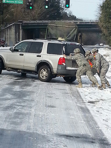 Inches of Snow Cause Miles of Trouble for Georgia Schools