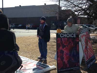 Abortion Protest Sparks Controversy