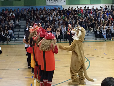 WJ Spring Pep Rally showcases spring sports and Male Poms