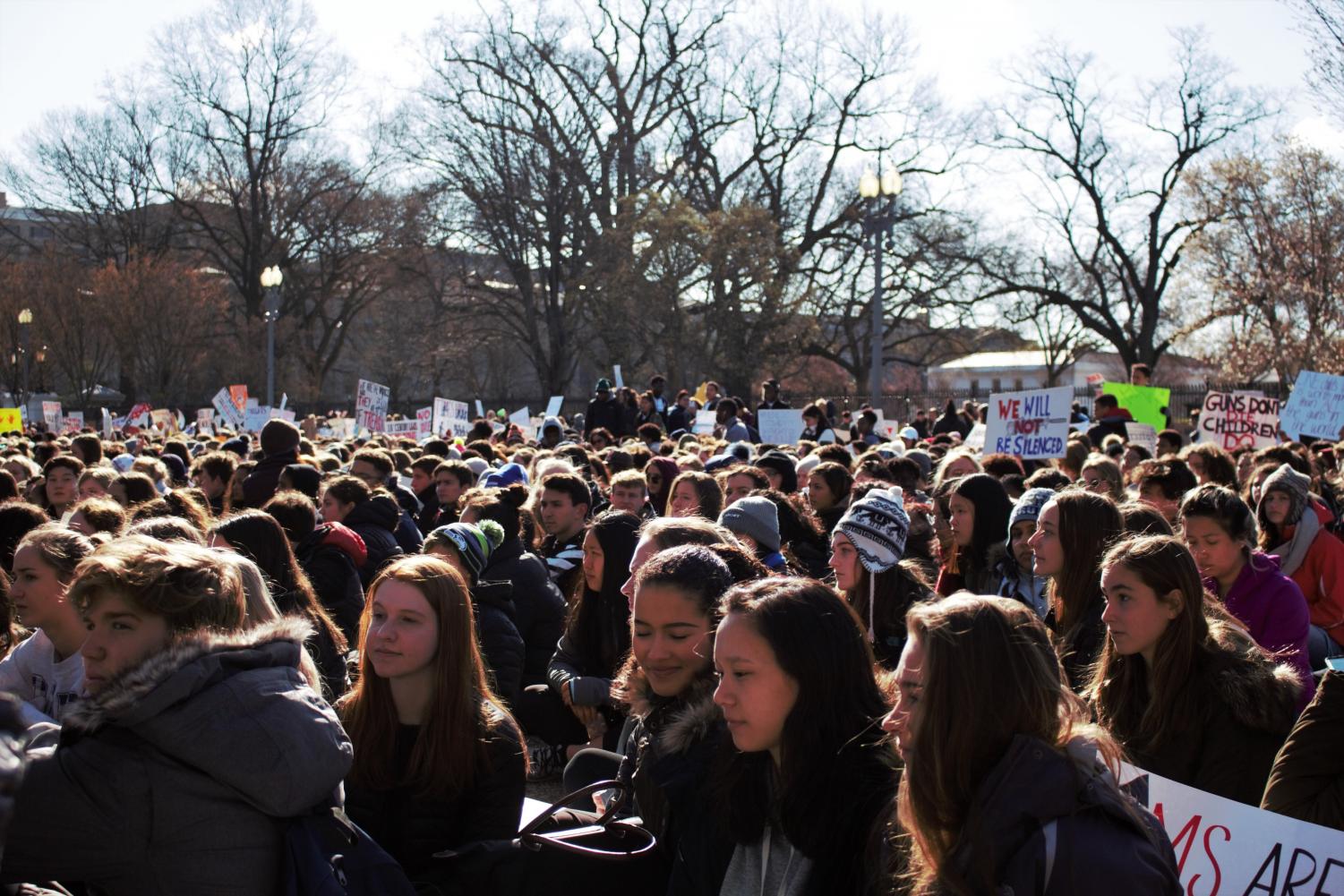 Students+demonstrate+in+national+walkout