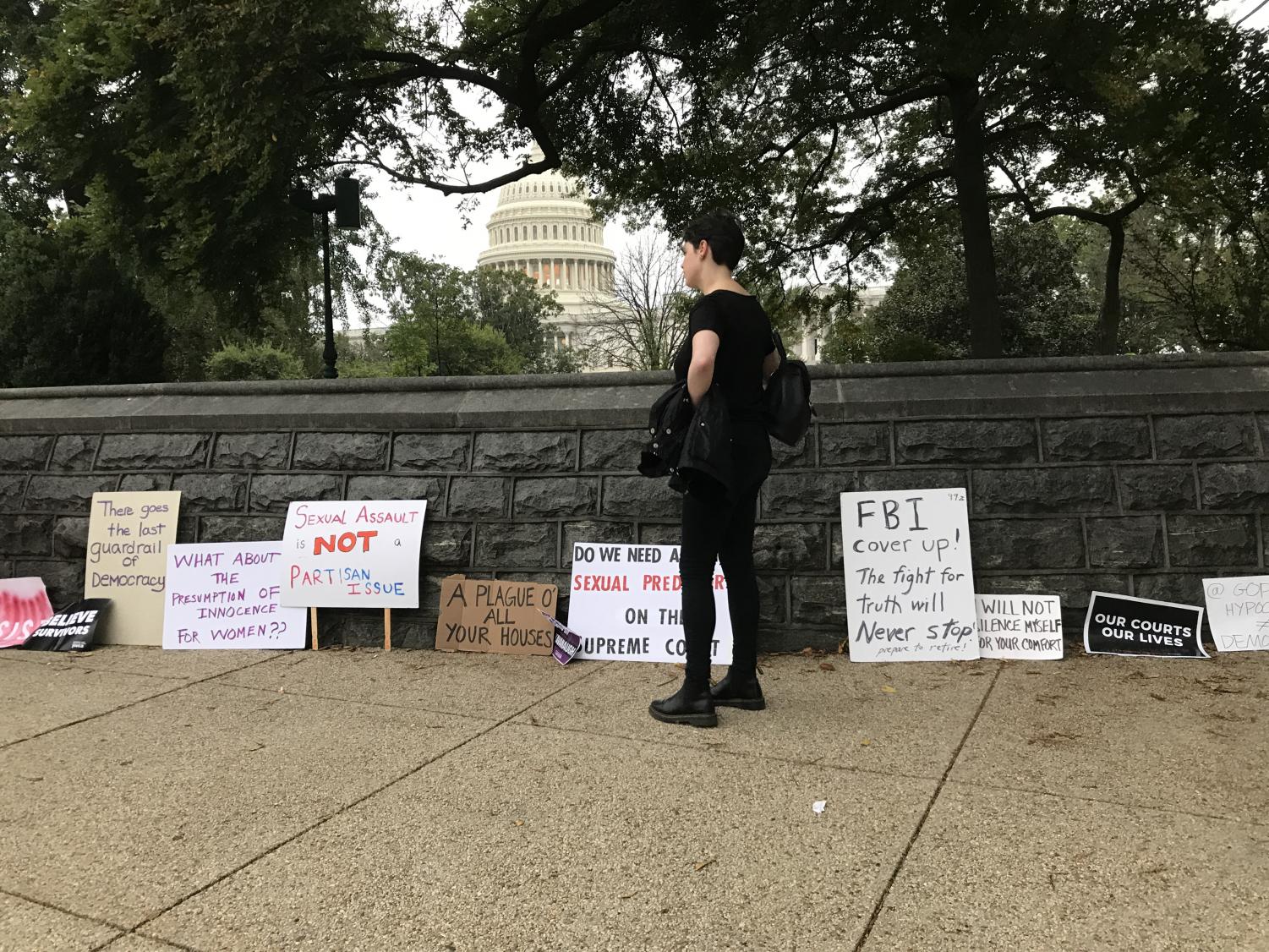 Protesters+object+to+Kavanaugh+confirmation+outside+Supreme+Court