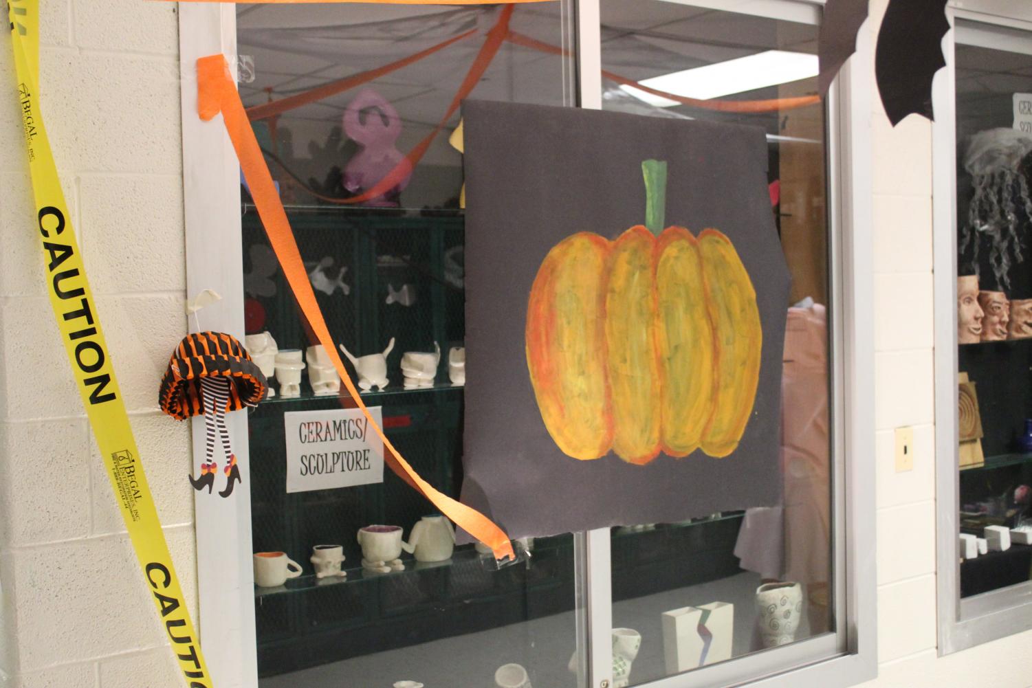 WJ students create spooky Halloween hallways