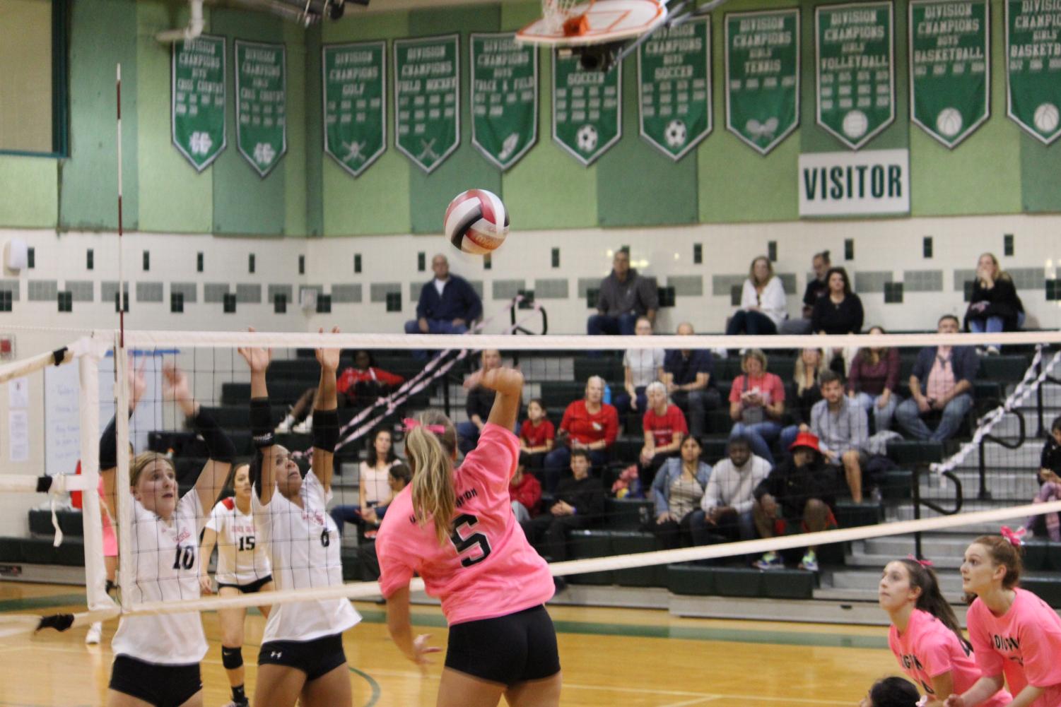 Girls+volleyball+beat+Quince+Orchard+Cougars+3-0%2C+look+to+finish+season+strong