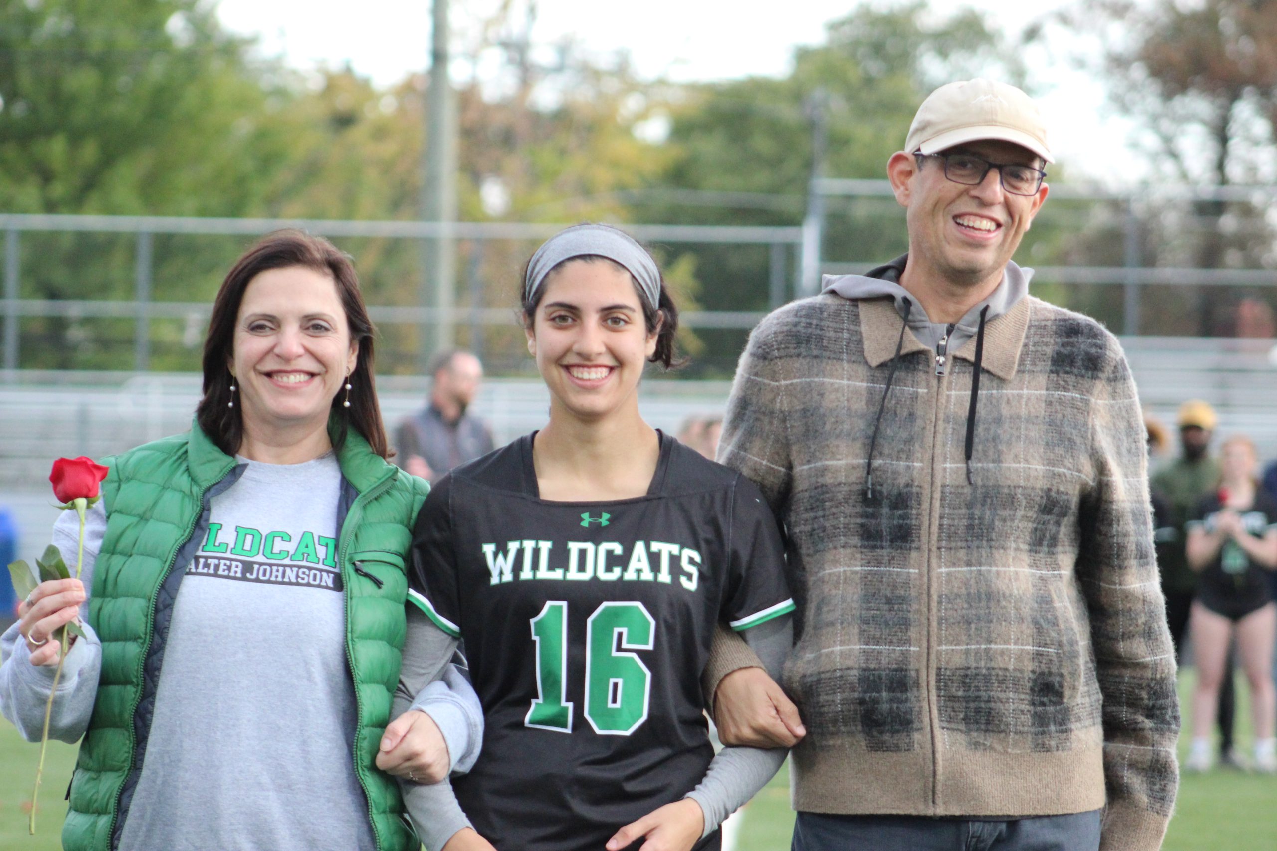 Photo Gallery: Girls' Flag Senior night