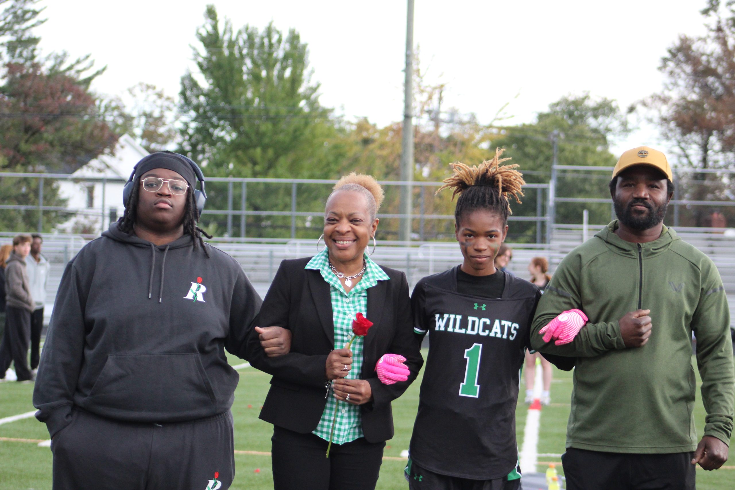 Photo Gallery: Girls' Flag Senior night