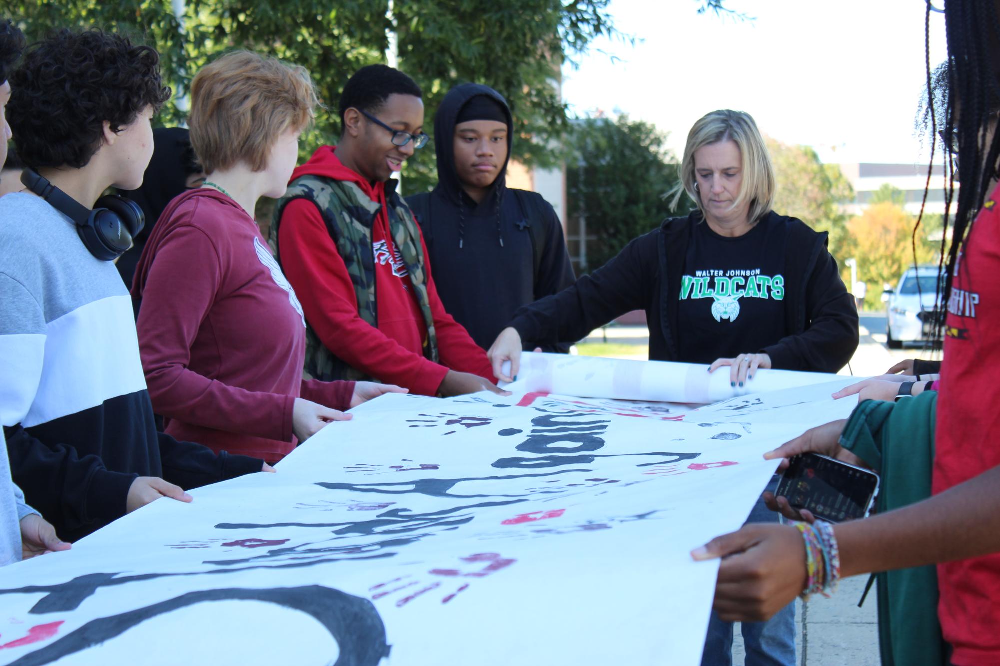 Photo Gallery: MSP, BSU rally, raise awareness of racism in MCPS