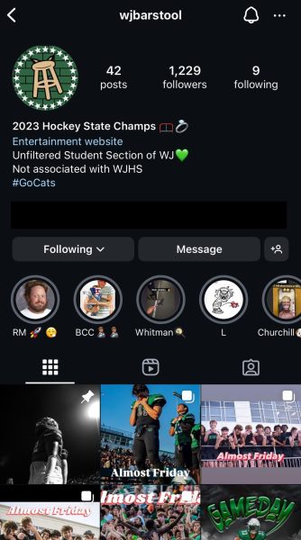 WJ's own Barstool Instagram account posts to hype up the students before important games. Rivals of WJ are mocked in the highlights section. 