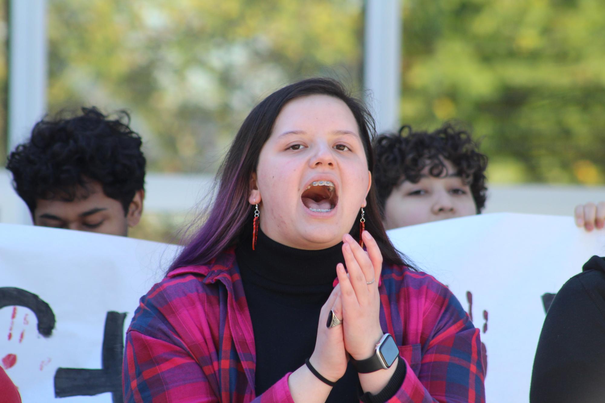 Photo Gallery: MSP, BSU rally, raise awareness of racism in MCPS