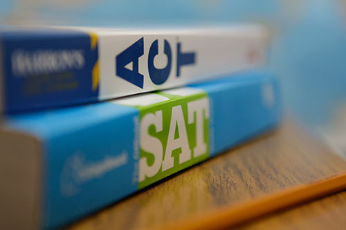 Almost every student takes the ACT or SAT and many take both. Preparation outside of school often correlates with high scores. (Courtesy Citrus County School District)