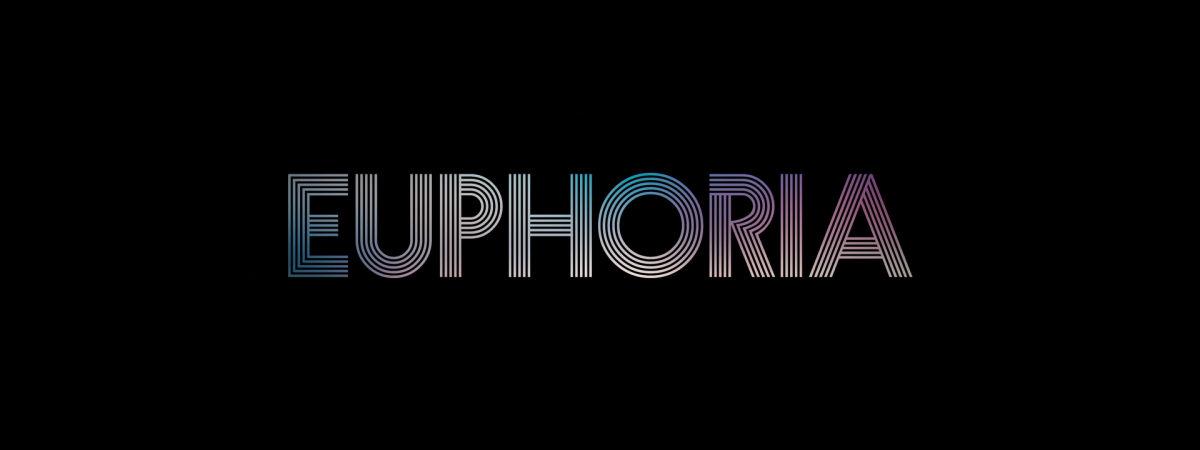 This was the title screen for the first two seasons of "Euphoria." It is unknown in the third season if the logo, or the show's aesthetic, will change.