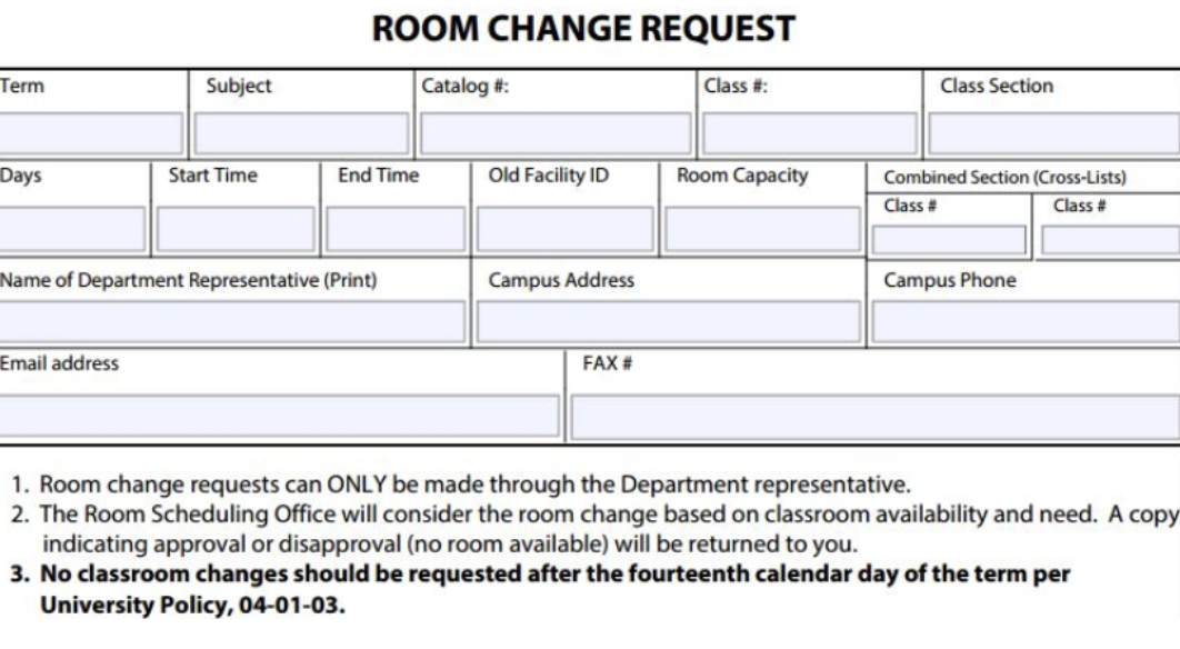 When you receive a roommate, there is a possibility to request a room change. Some schools have different requirements regarding how long after the beginning of the school year until requesting a change.