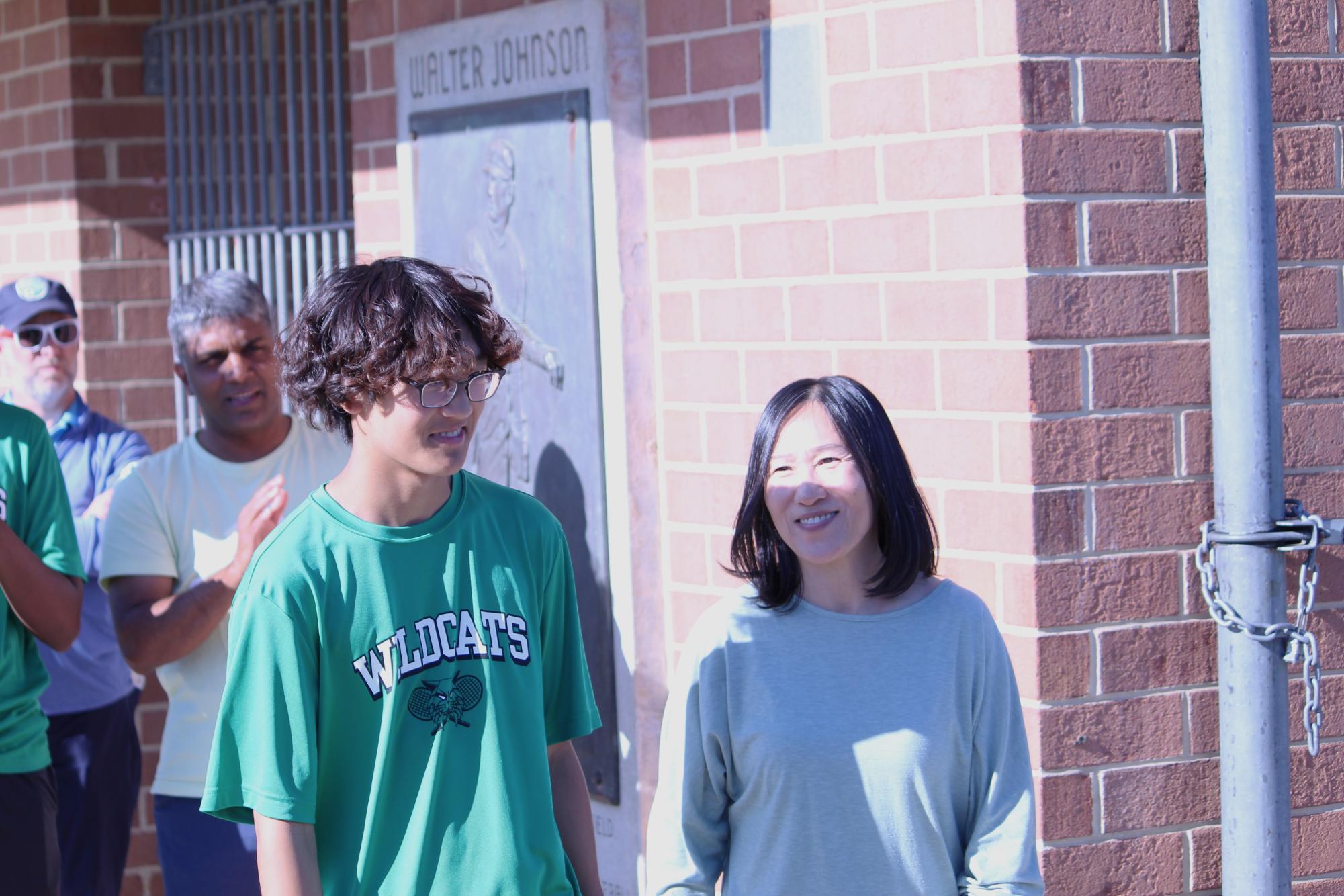 Boys' tennis celebrates senior night