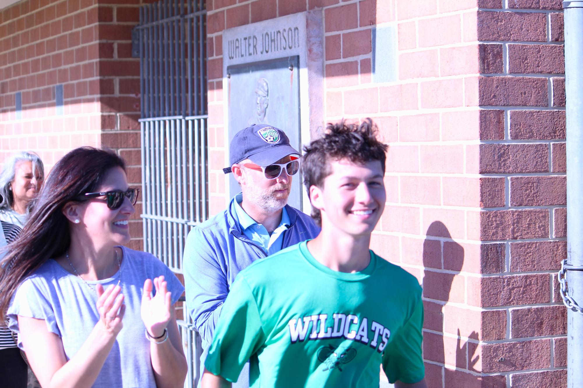 Boys' tennis celebrates senior night