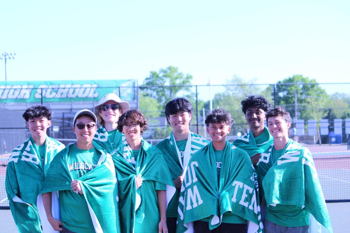 Boys' tennis celebrates senior night