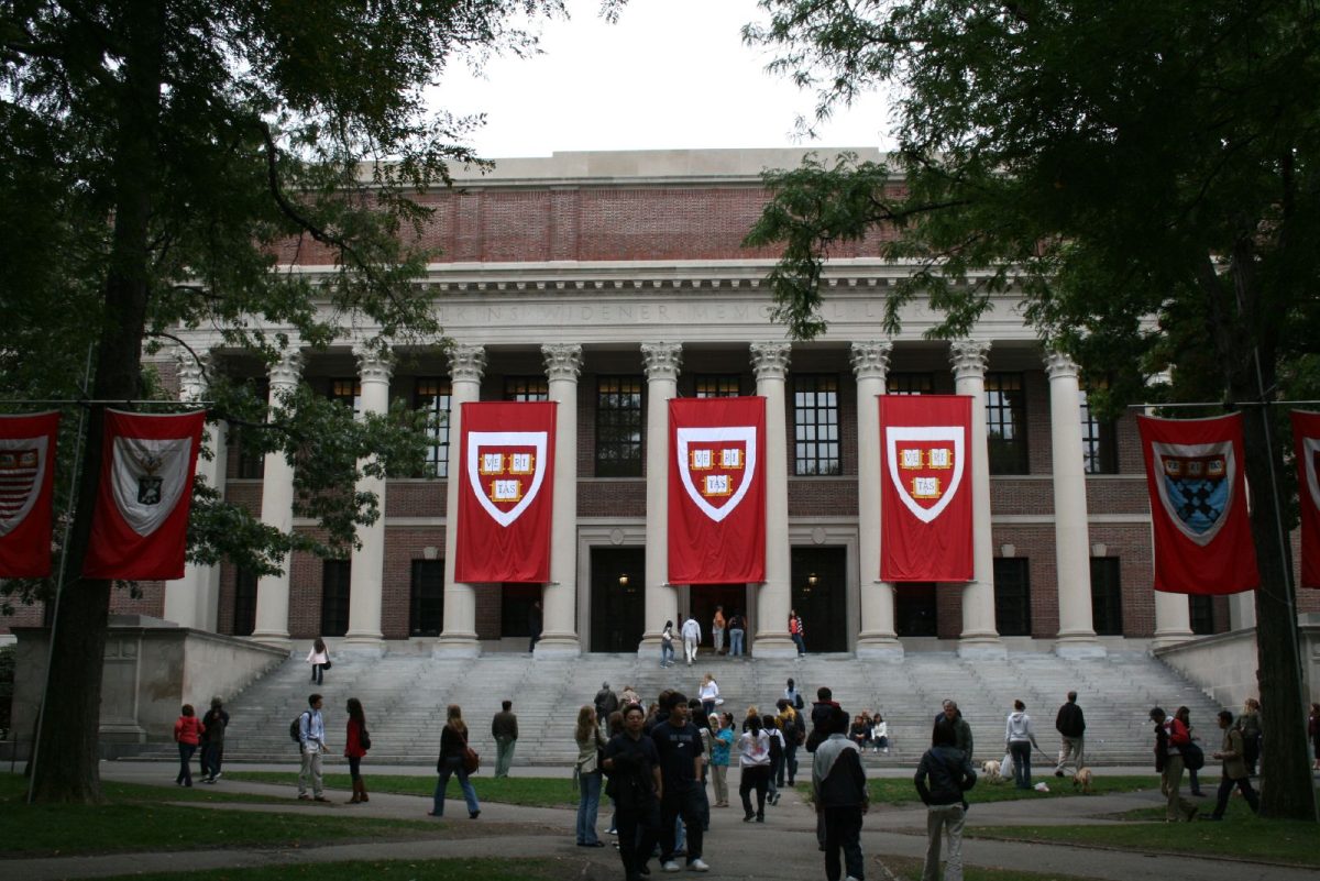 Harvard University has faced numerous attacks from the Trump administration in recent months. (Courtesy Wikimedia Commons)