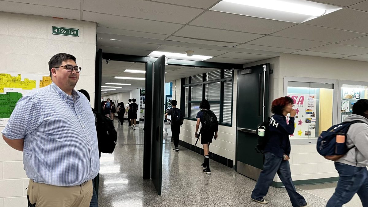 Assistant Principal Brett Imamura oversees student transition. Though Imamura made the switch from middle school to high school just this year, he says the work is quite similar. "At the end of the day it's supporting your students and their safety," Imamura said.