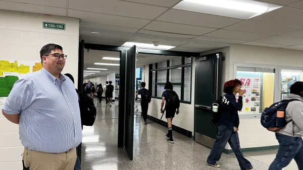 Assistant Principal Brett Imamura oversees student transition. Though Imamura made the switch from middle school to high school just this year, he says the work is quite similar. "At the end of the day it's supporting your students and their safety," Imamura said.