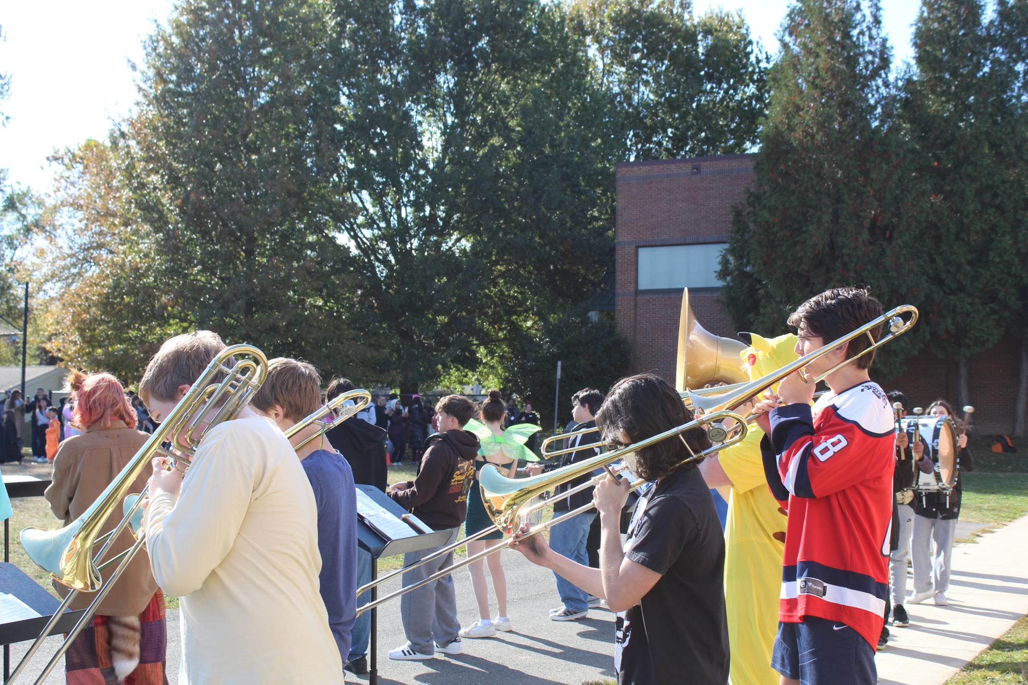 Walking to the beat of the drums: Ashburton hosts its annual Halloween parade