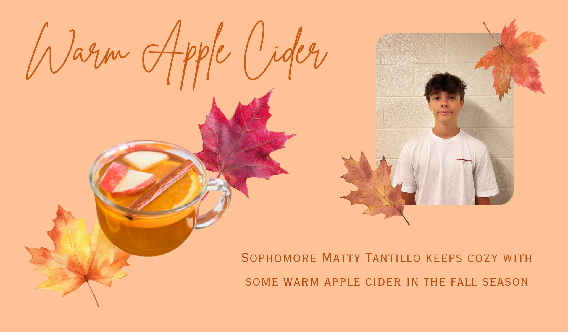 Spicin' up the season: favorite fall beverages