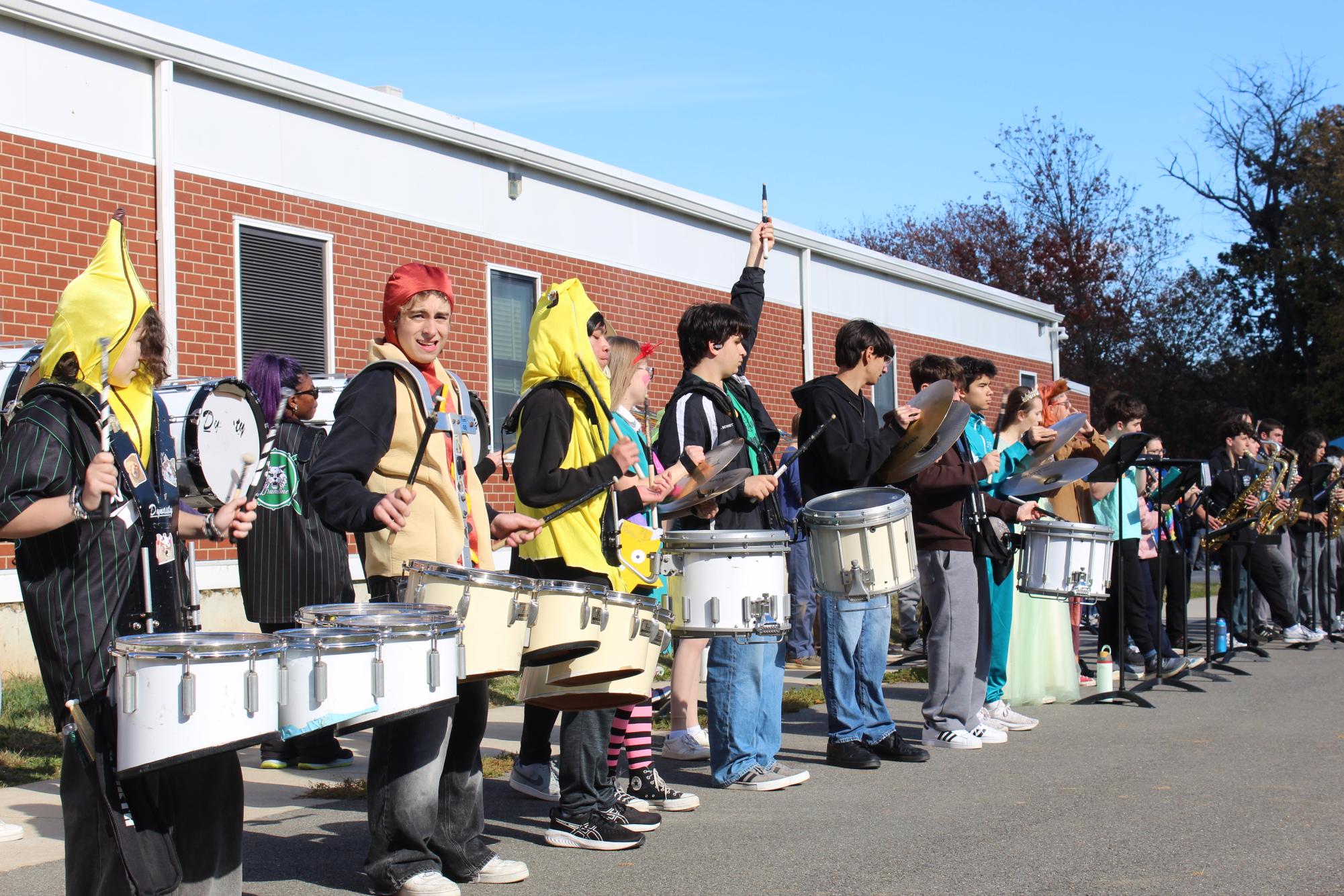 Walking to the beat of the drums: Ashburton hosts its annual Halloween parade