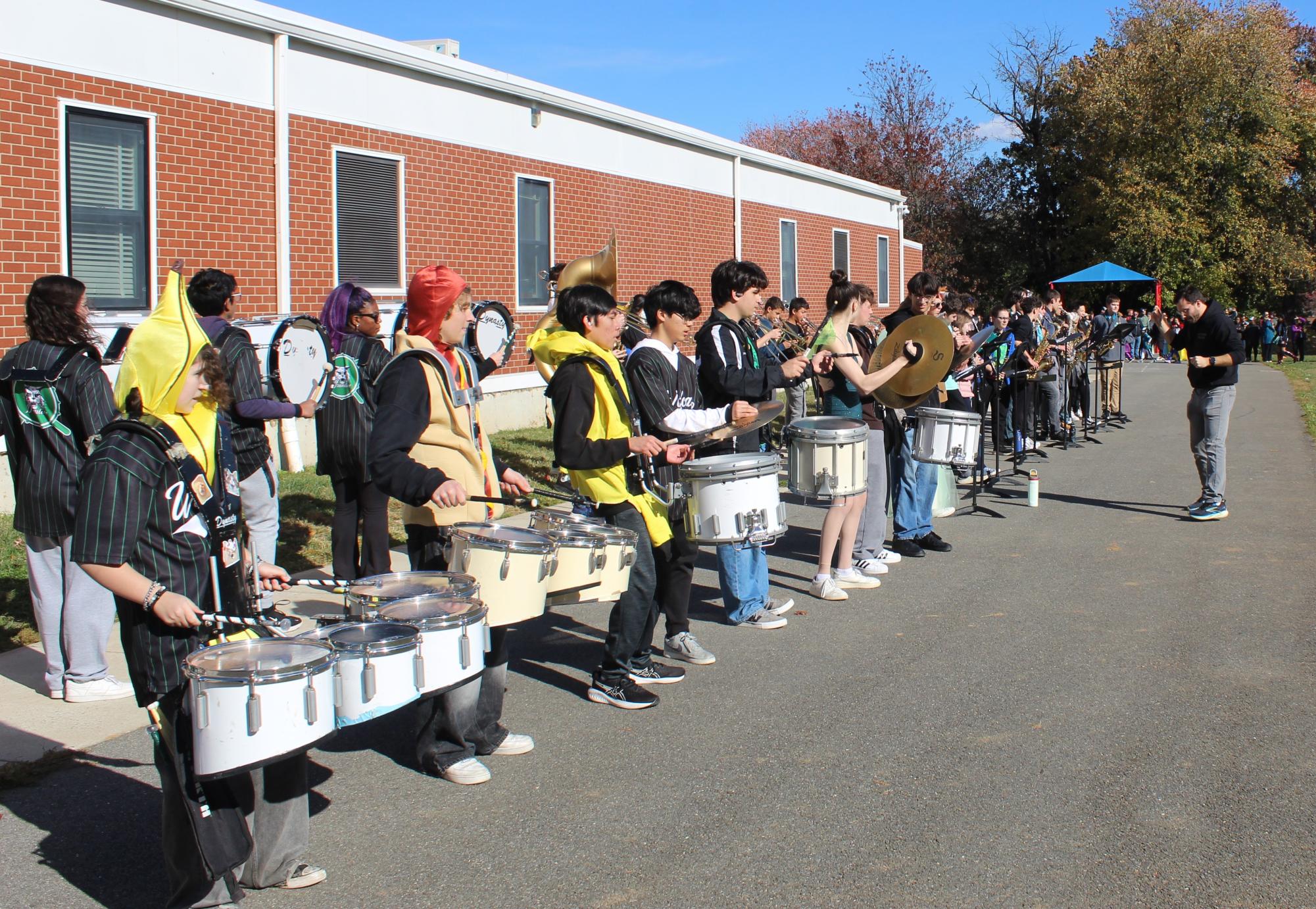 Walking to the beat of the drums: Ashburton hosts its annual Halloween parade