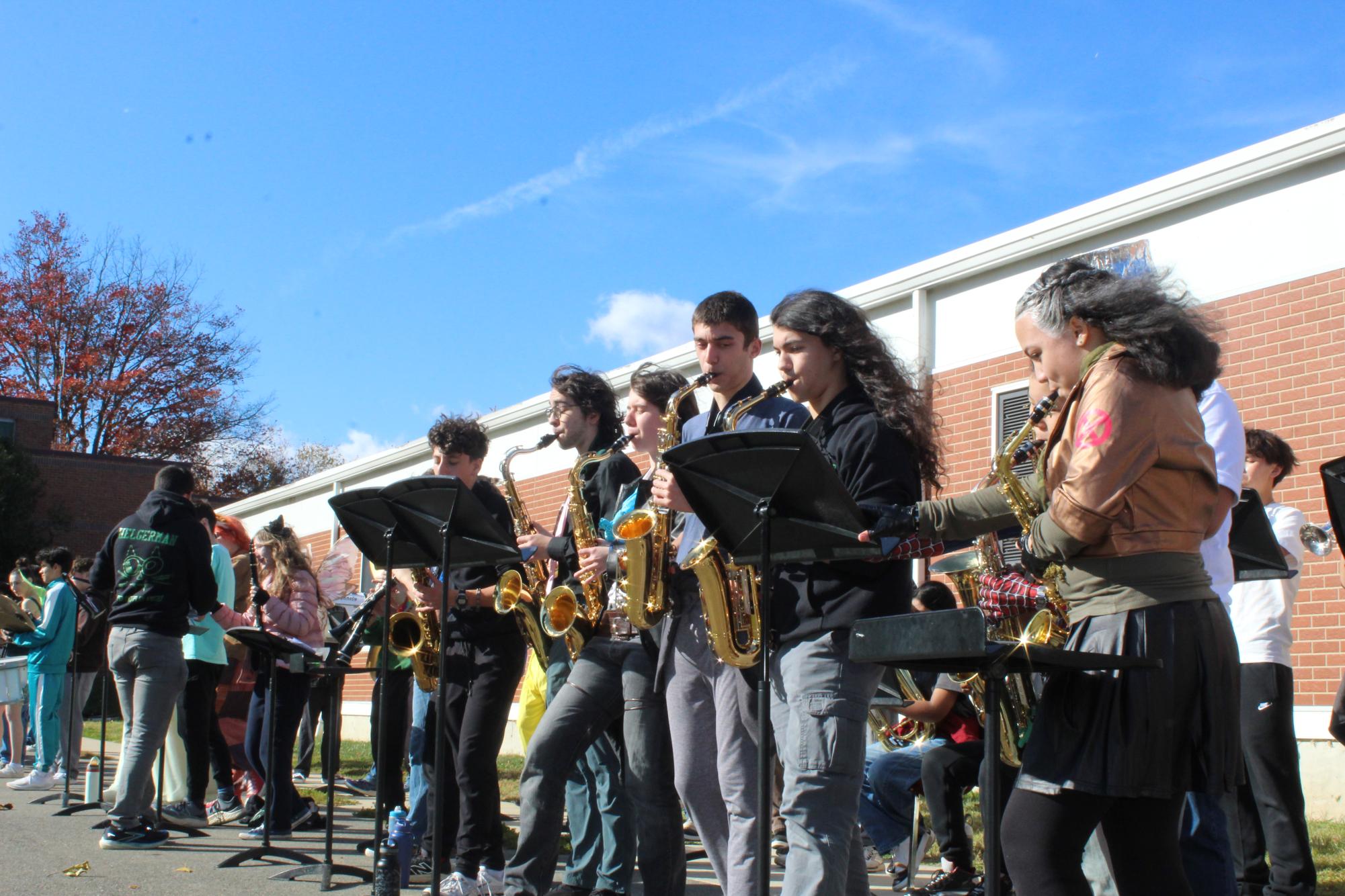 Walking to the beat of the drums: Ashburton hosts its annual Halloween parade