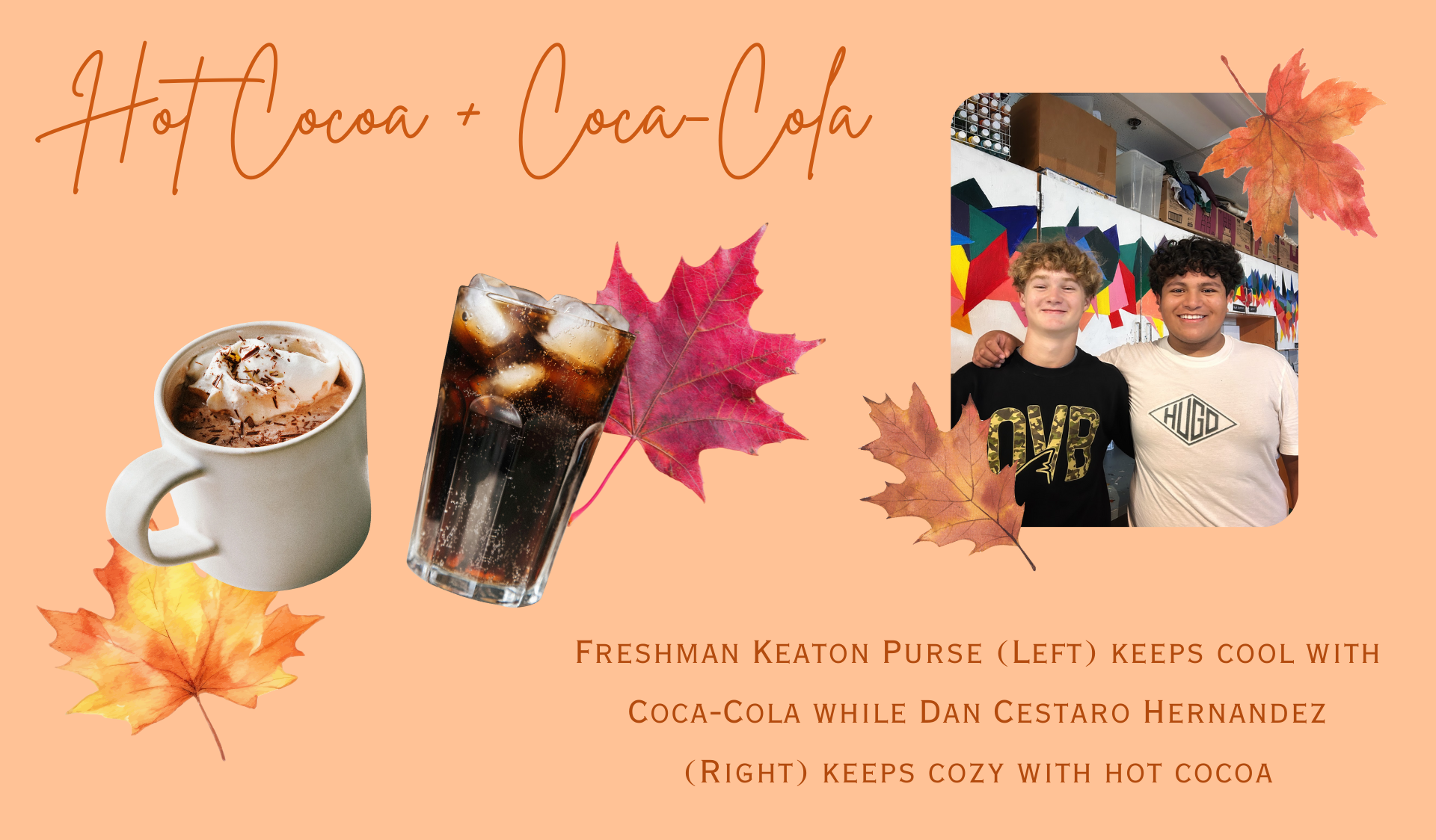 Spicin' up the season: favorite fall beverages