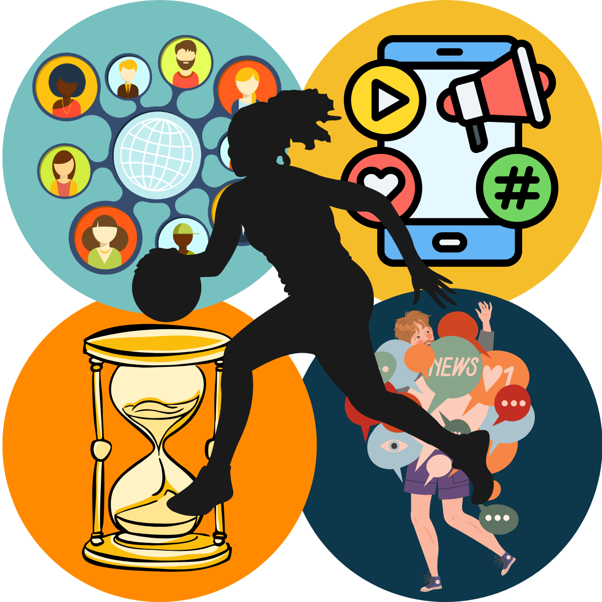 As social media crowds into high school sports, student athletes feel pressure to perform not just for the team, but for online audiences. With constant notifications and comparisons, social media drains time and focus that should be put towards skill and passion.