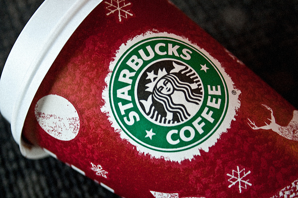 Starbucks’ popular festive decorated cups return with the start of the holiday season. Starbucks started this trend in 1997 with purple holiday cups. Over the years, they have evolved to reds and greens. (Courtesy Simon Schoeters)
