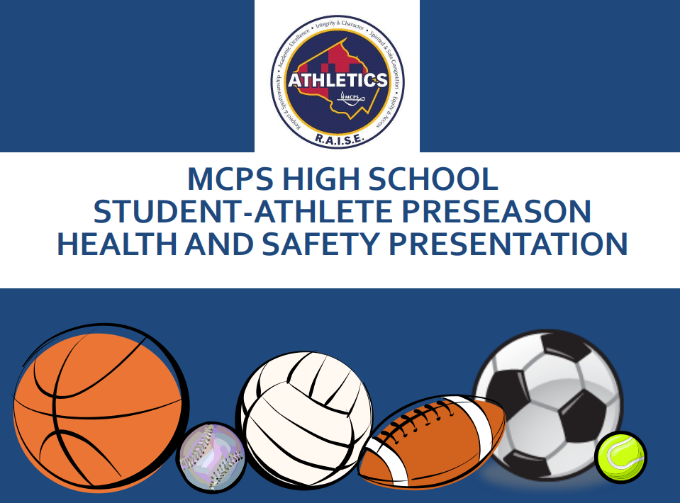 Every MCPS athlete has to be shown MCPS's health and safety presentation before the season starts. However, only the girls' basketball and indoor track teams have been shown this presentation, potentially calling into question whether MCPS, coaches and athletes even care about it. "Most teams just show the presentation to their athletes, but different coaches might present it differently," indoor track coach Alexis Phares said. "We do it where each coach presents to their group of runners, that way we know for a fact they viewed it."