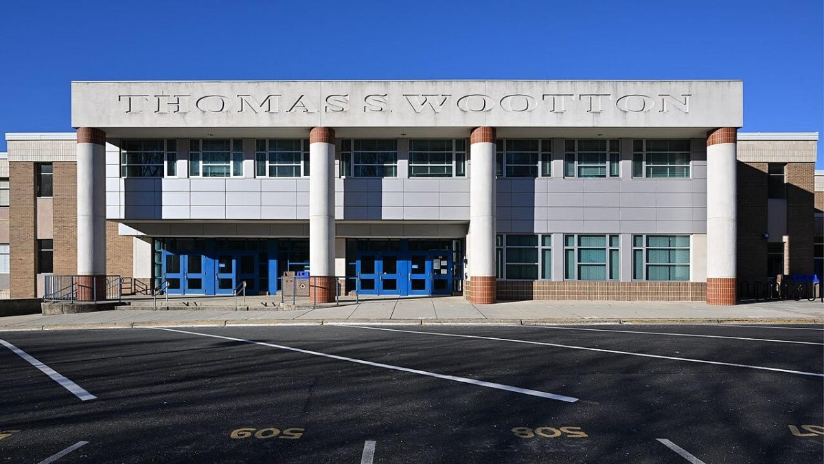 A student was shot in the stomach at Wootton High School on Feb. 9. The incident led to a schoolwide lockdown and police search which lasted for several hours. (Courtesy Wikimedia Commons)