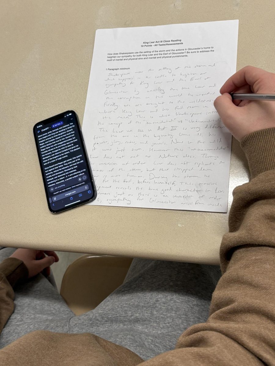 Many WJ students use ChatGPT to cheat on their written assignments. This new method of cheating represents a significant departure from those of the past. 