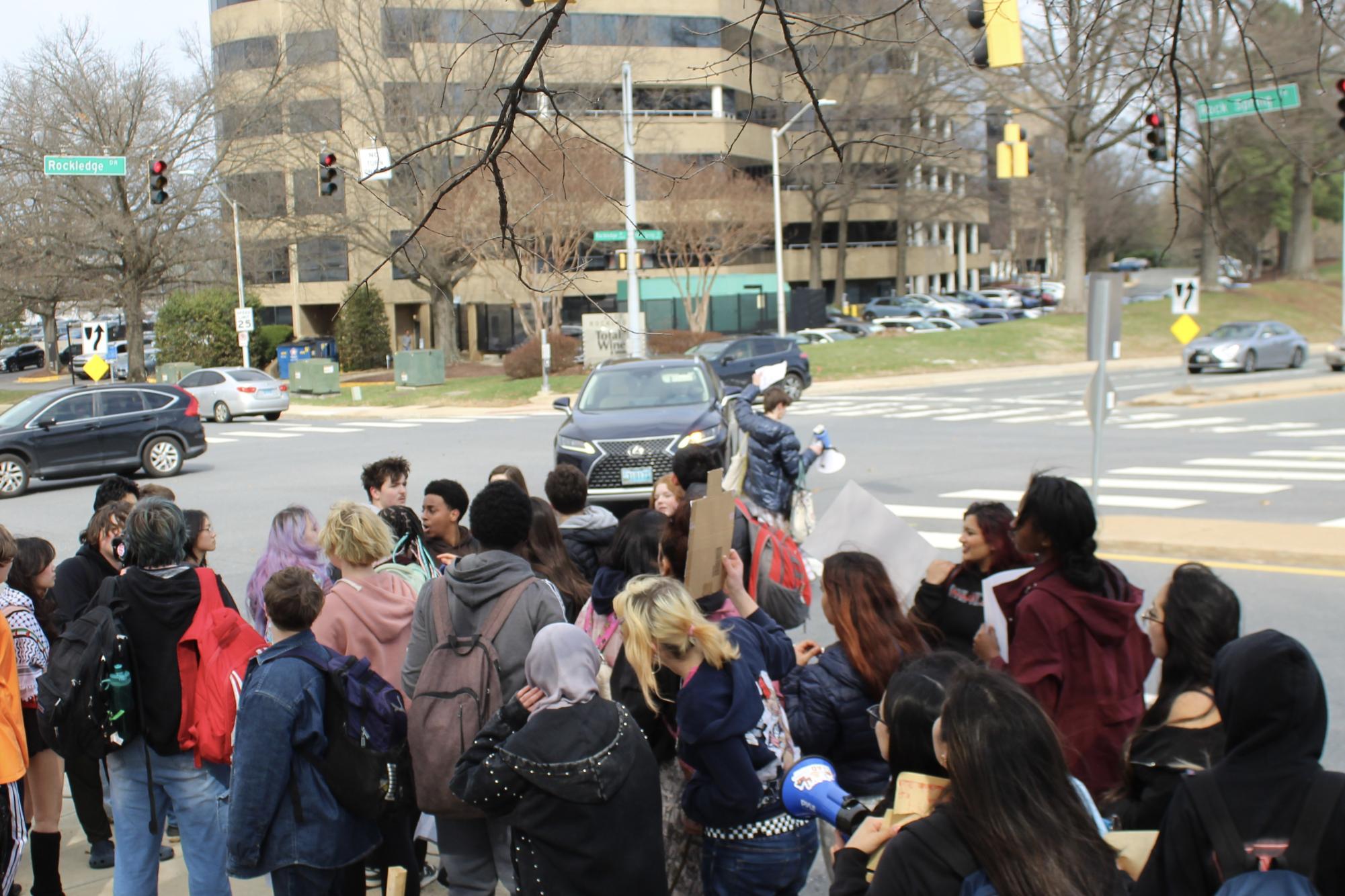 Northwood, WJ students unite in walkout against ICE