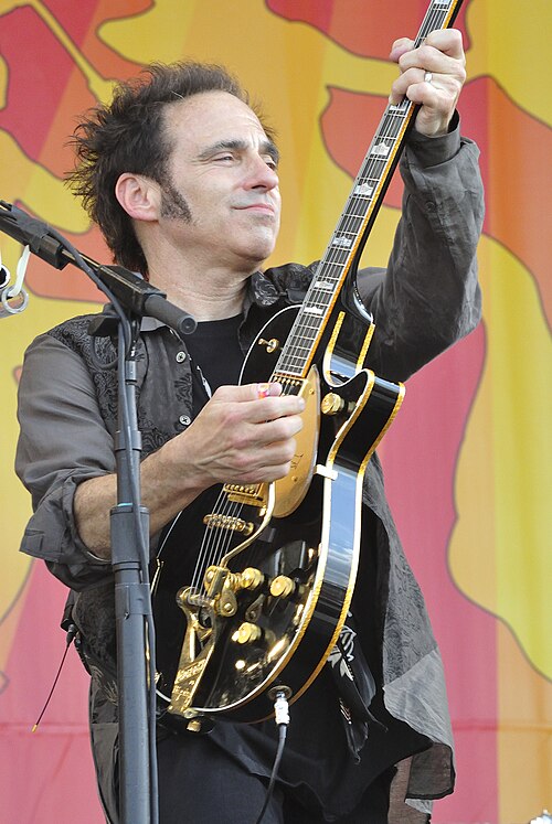 Rock & Roll Hall of Fame inductee and WJ alum Nils Lofgren performs on guitar, showcasing the talent that made him a legend, playing beside Bruce Springsteen and Neil Young. (Courtesy Takahiro Kyono)