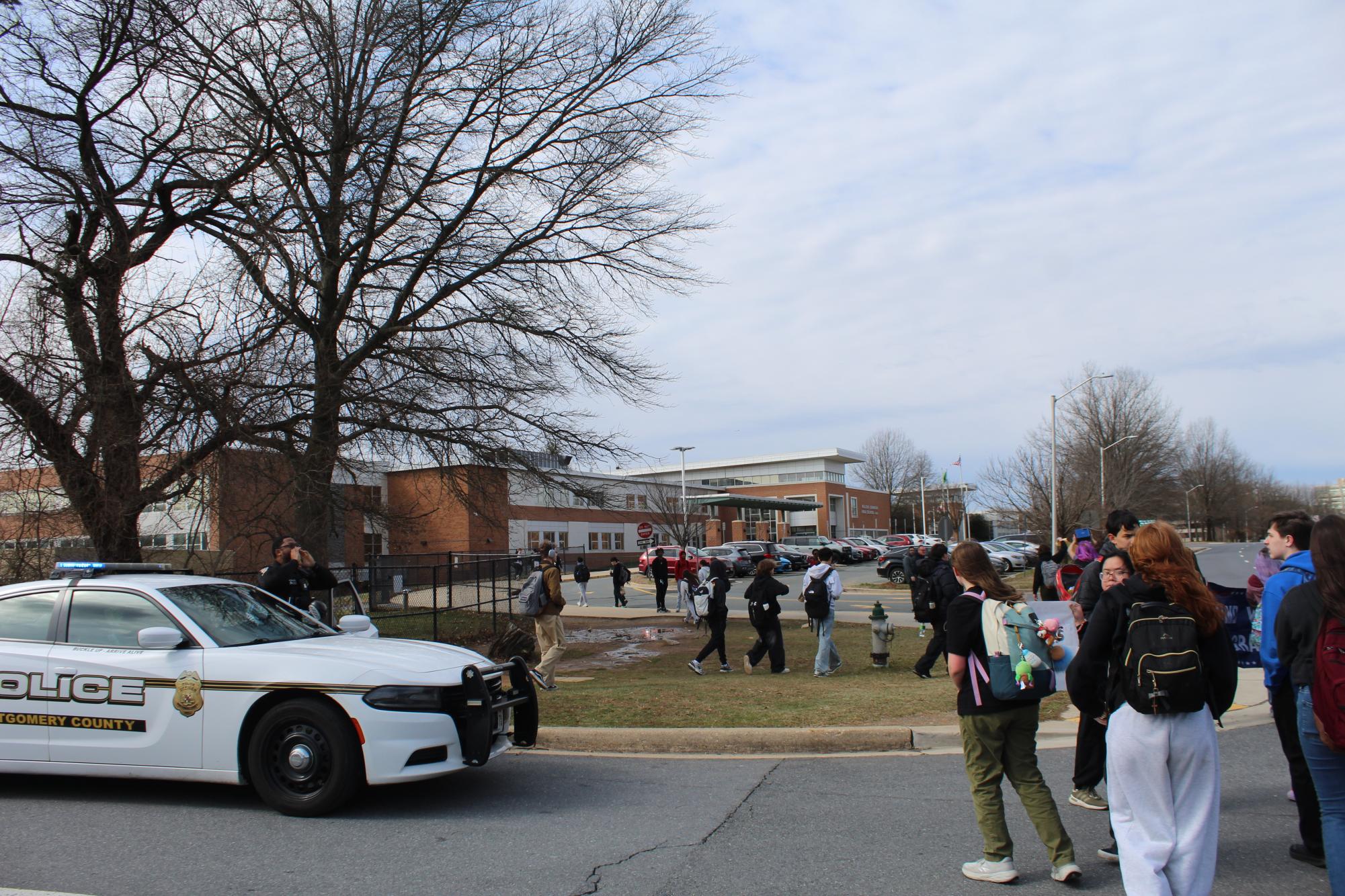 Northwood, WJ students unite in walkout against ICE