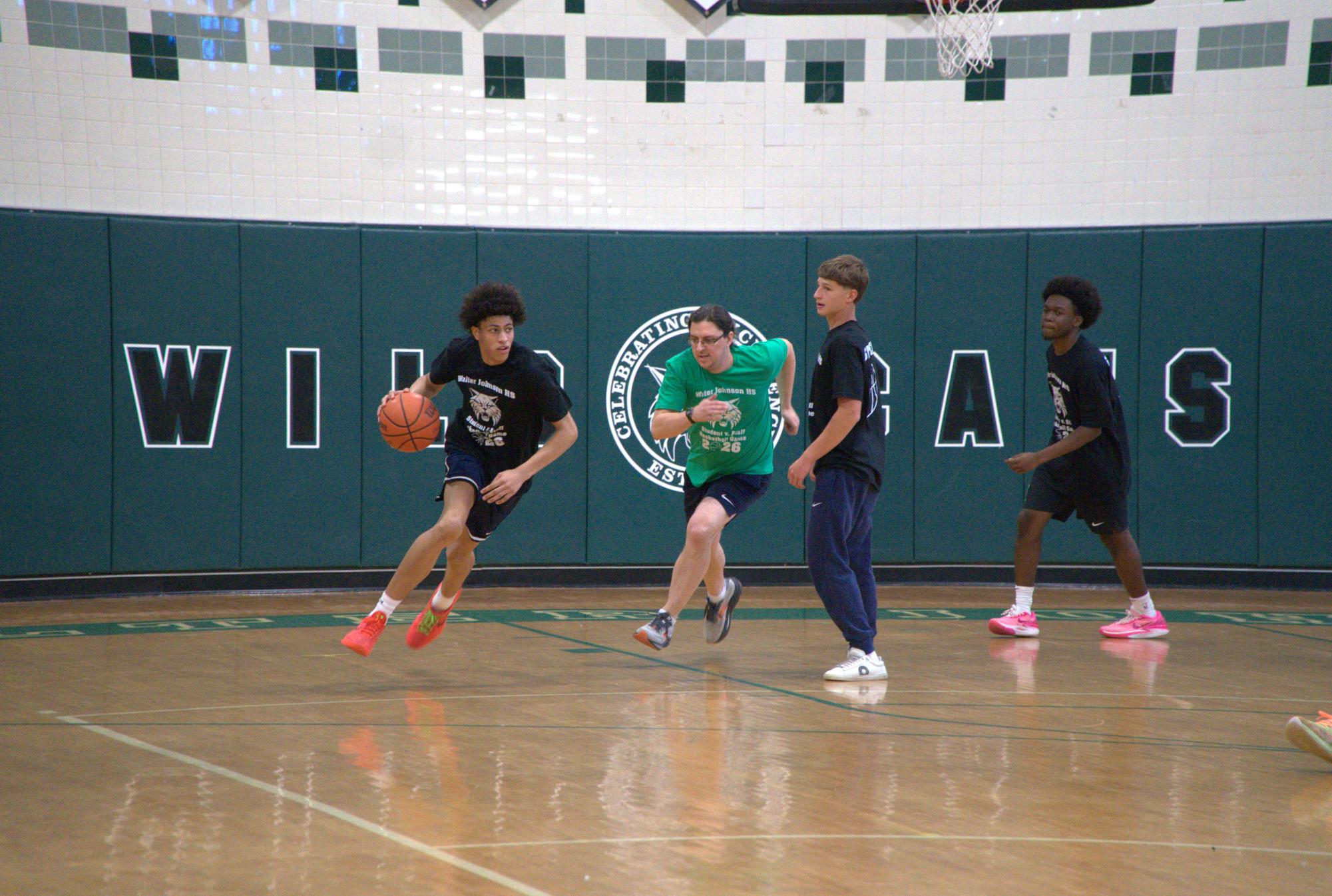 Photo gallery: Student vs. staff basketball game
