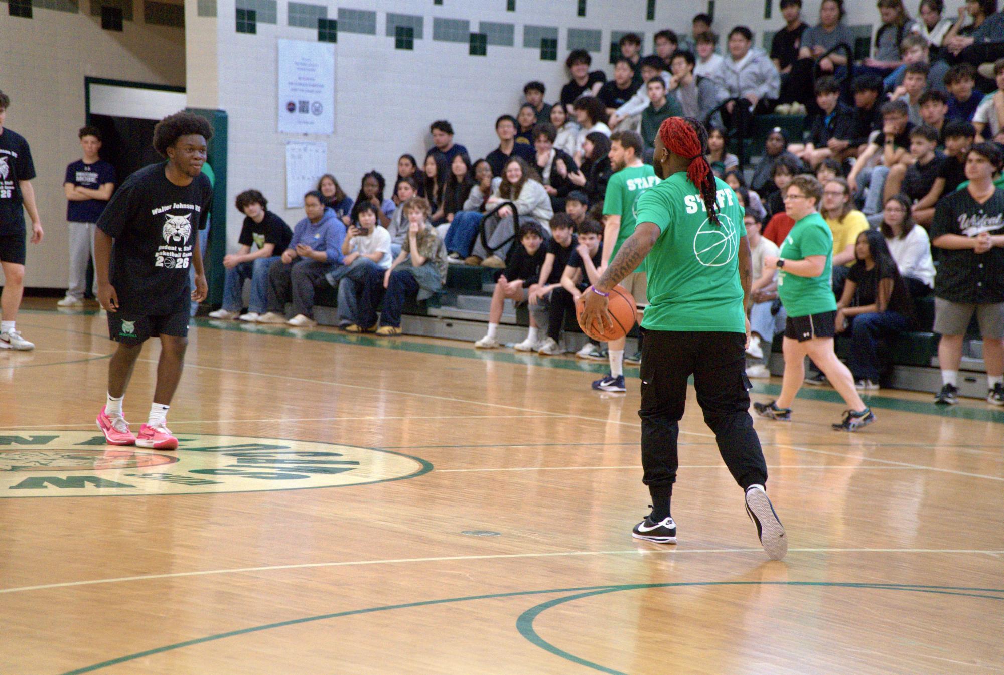 Photo gallery: Student vs. staff basketball game