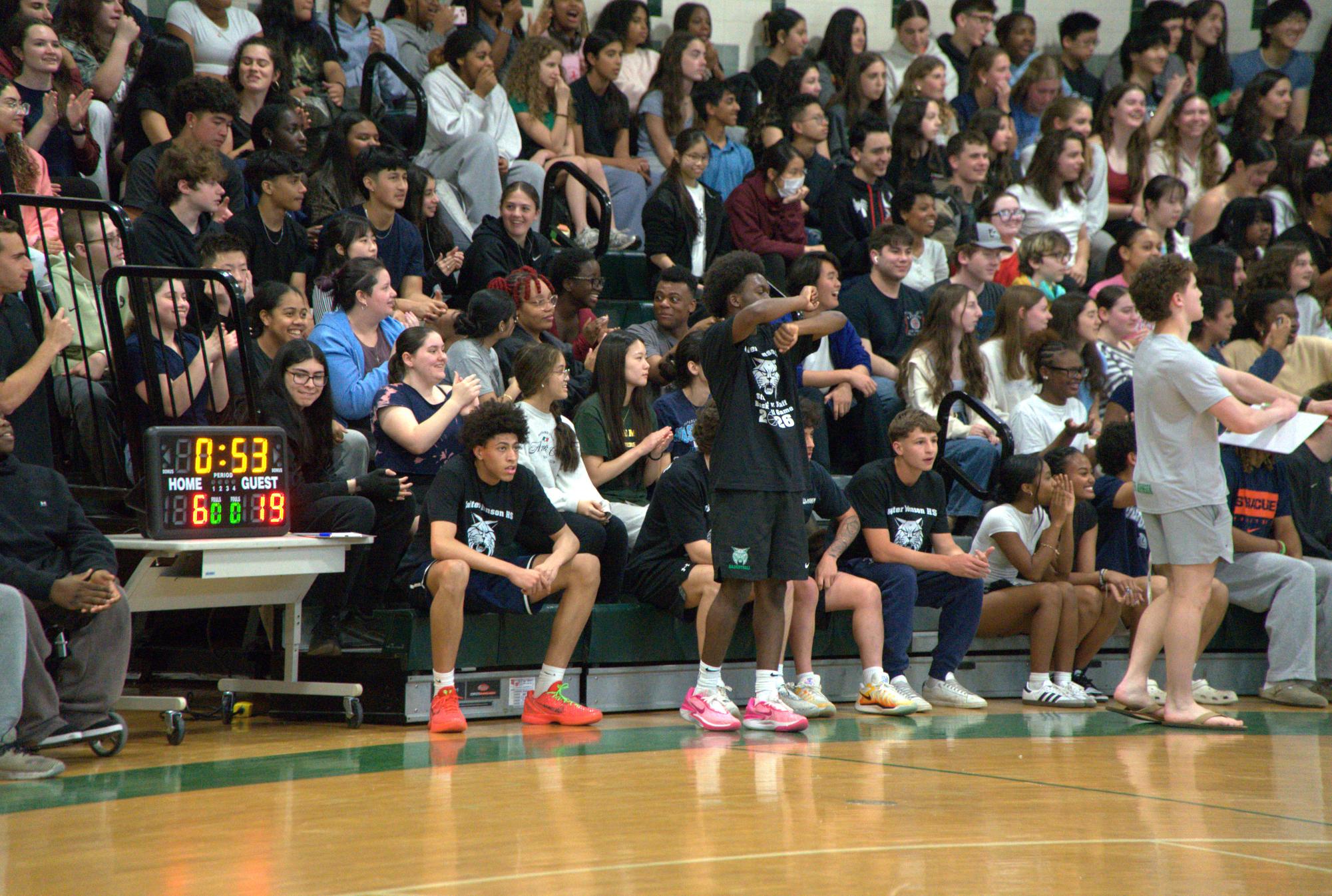 Photo gallery: Student vs. staff basketball game